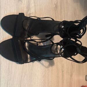 BP Black Strappy Heels
